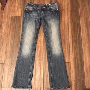 👖 LN Miss Me brand women’s boot cut jeans